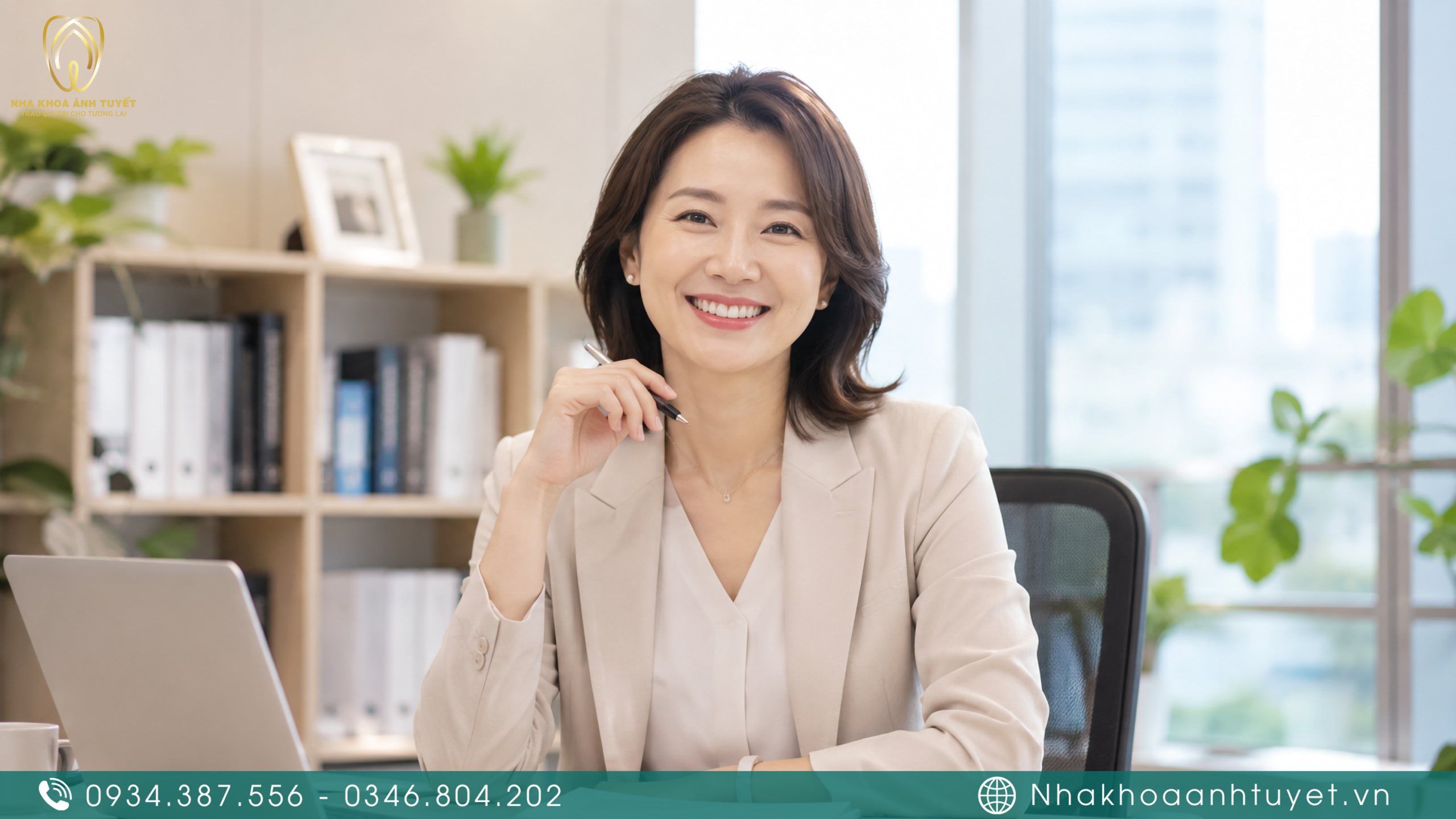 Nụ cười rạng rỡ giúp thăng tiến sự nghiệp và tự tin giao tiếp