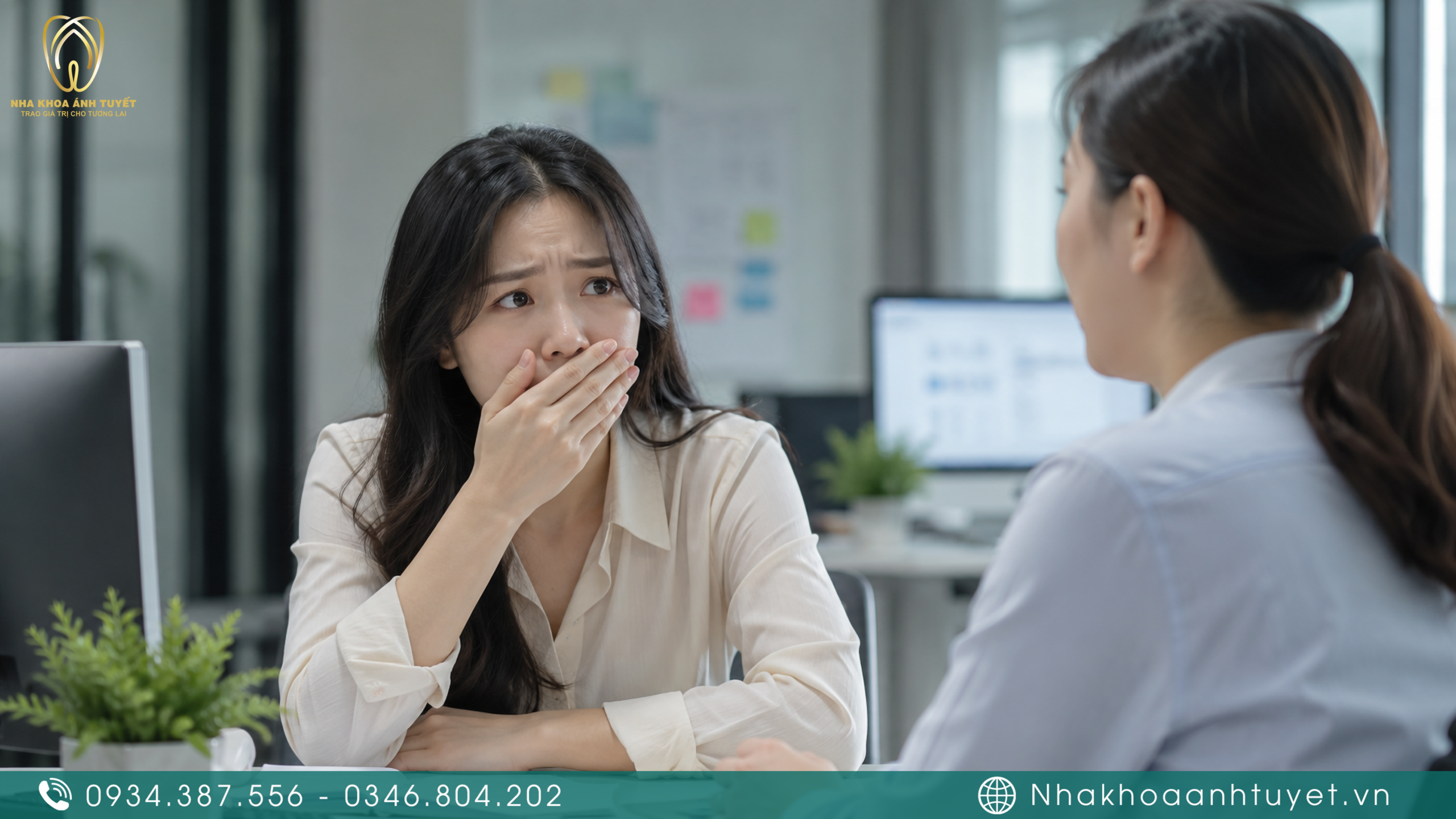 'Hôi miệng mãn tính: bạn có nằm trong 90% người không tự nhận ra?