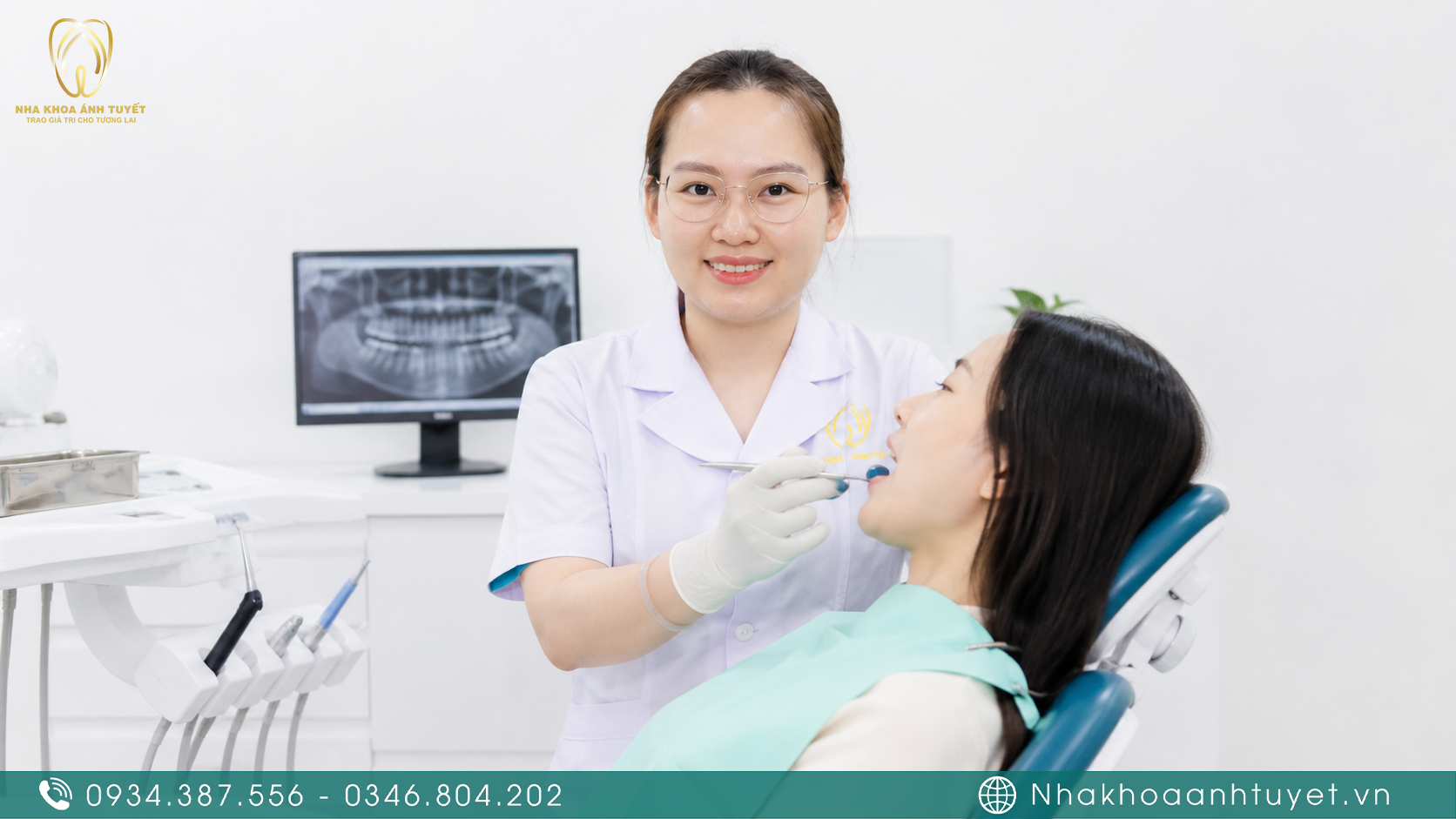 Thăm khám và điều trị tật nghiến răng khi ngủ tại Nha khoa Ánh Tuyết