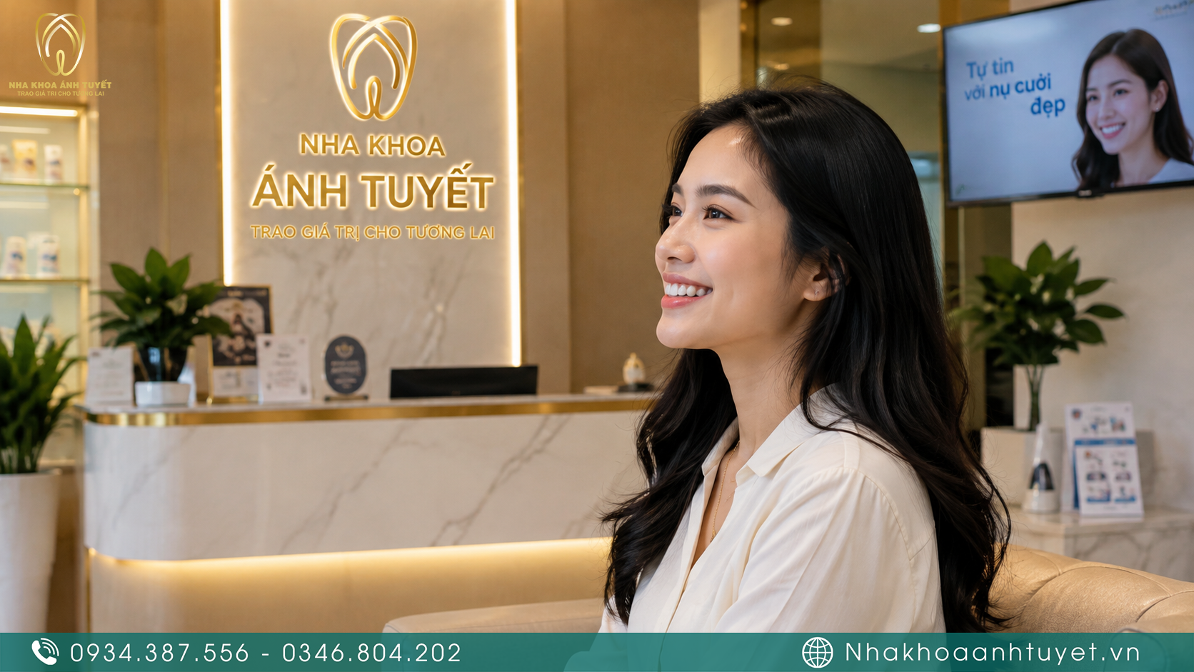 Khách hàng rạng rỡ sở hữu góc nghiêng chuẩn sau khi hoàn thành phác đồ