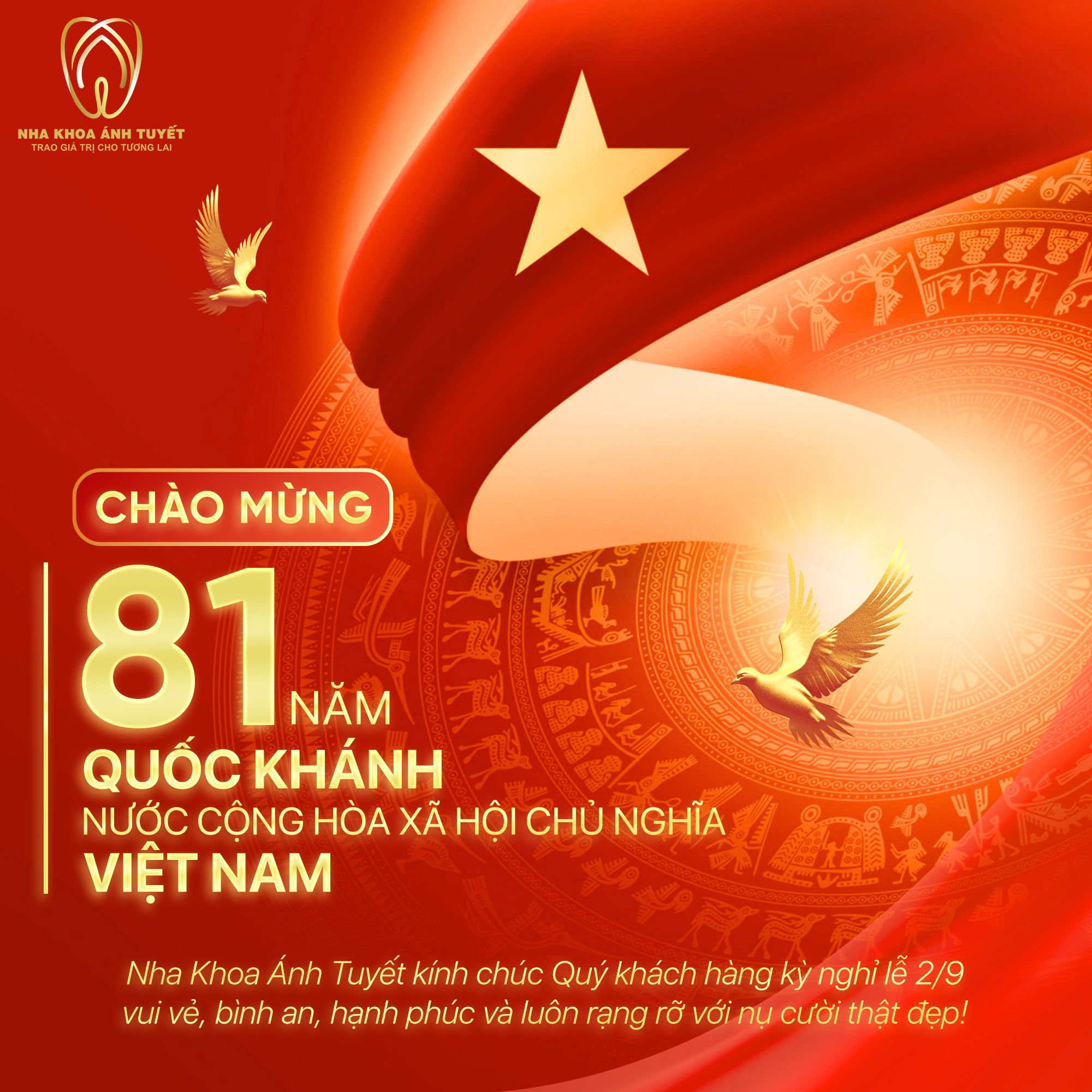 Chào mừng ngày quốc khánh Việt Nam 2/9